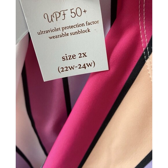 LYSA Size 2X (22w-24w) Aileen One Piece Swimsuit NEW - Picture 10 of 10